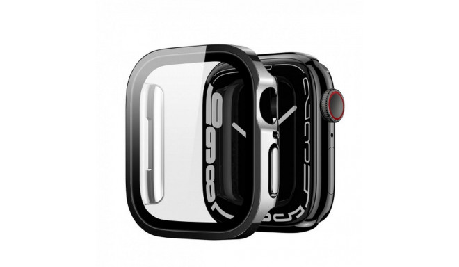 DUX DUCIS case HAMO with protective glass for Apple Watch 7 / 8 / 9 45 mm black