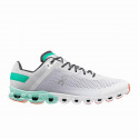 Running Shoes for Adults On Running Cloudflow White Grey Men (44.5)