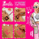 временный татуаж Barbie My Glitter Tattoo Пурпурин 20 Предметы