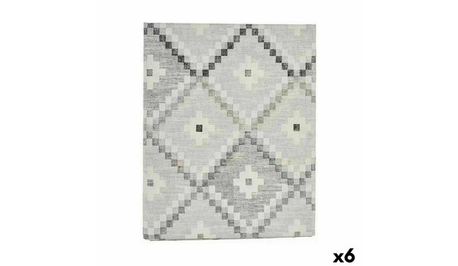 Stain-proof tablecloth Kinvara ROMBOS-G ROMBOS-G Grey Thin canvas Anti-stain Rhombus 140 x 180 cm (6