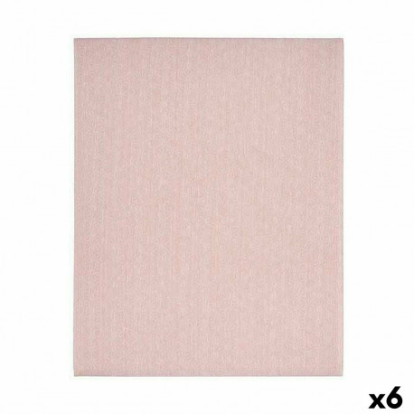 Скатерть Kinvara ESTRELLA-R Розовый парусина 140 x 180 cm Против пятен Звезда (6 штук)