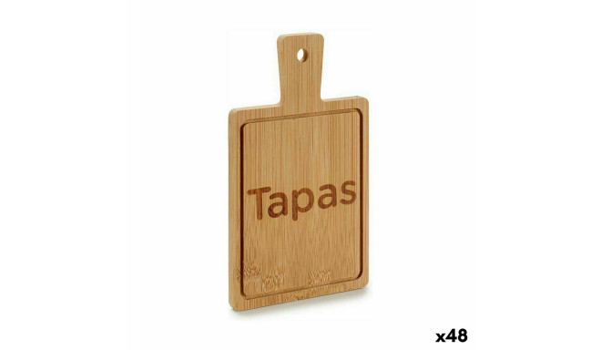 Suupistete alus Kinvara SJ3715 SJ3715 Must Puit 11 x 1 x 19,5 cm 11 x 19 x 1,5 cm Käepidemega (48 Üh