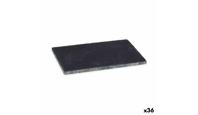 Suupistete alus Kinvara SJ1510 SJ1510 Must 10 x 0,5 x 15 cm 15 x 0,5 x 10 cm (36 Ühikut)