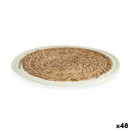 Galda paliktnis Dabisks Balts 30 x 1 x 30 cm (48 gb.)