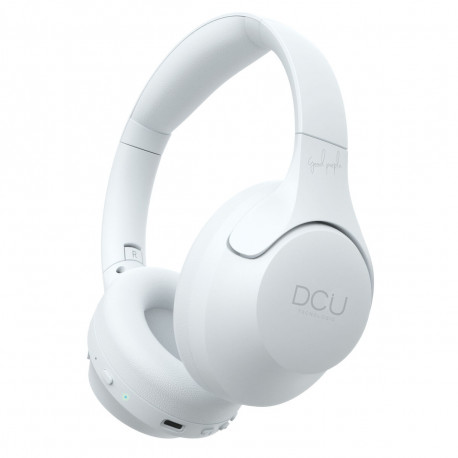 Bluetooth Kõrvaklapid DCU TRUE IMMERSIVE ANC Valge