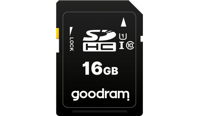 GOODRAM SDHC 16GB CL10 UHS-I
