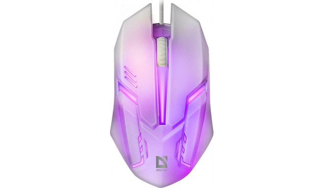 MOUSE DEFENDER CYBER MB-560L WHITE 7-COLORS BACKLIGHT