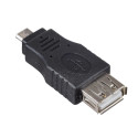 Akyga adapter AK-AD-08 USB-A (F) - microUSB B (M) OTG