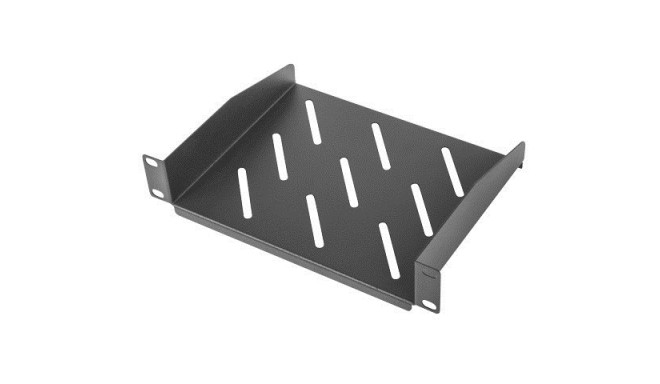 Lanberg riiul 10’’ rackidele (1U, 254x180mm, hall)