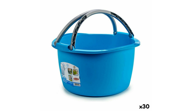 pesukorv Stefanplast PR154O PR154O Sinine Valge Pruun Roheline Plastmass 16 L 39 x 22 x 39 cm Käepid