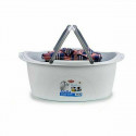 Multi-purpose basket Stefanplast With handles Plastic 25 L 59 x 23 x 38 cm (30 Units)
