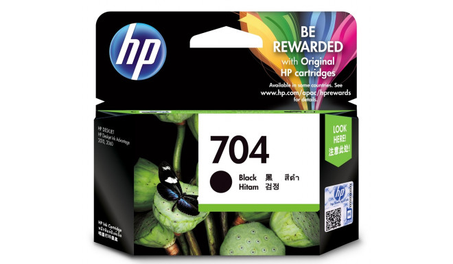 HP 704 Original Black 1 pc(s)