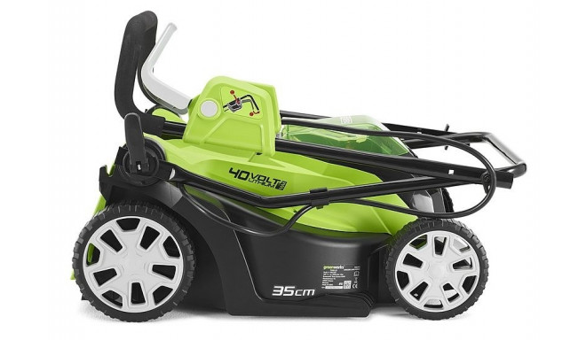 40V 35cm juhtmevaba muruniiduk Greenworks G40LM35 - 2501907