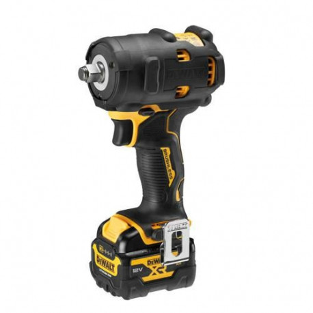 DEWALT. IMPACT WRENCH 1/2" 12V DCF901P1G 340Nm 1x5.0Ah + RUBBER COVER
