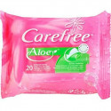 Niisutatud Salvrätikud Carefree Aloe Vera Aloe vera (20 Ühikut)
