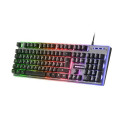 Игровая клавиатура Gaming Mars Gaming MK220 Чёрный Черный/Серый Испанская Qwerty