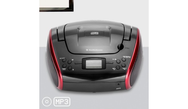 MP3 CD-mängija Stereoraadio AudioSonic CD1597 