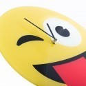 Emoji Wink Wall Clock