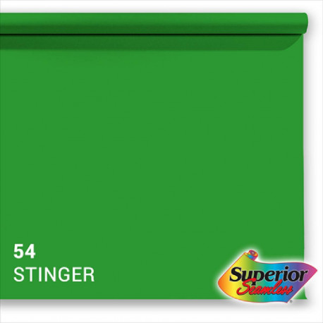 Superior papīra fons 54 Stinger Chroma Key 2.72 x 11m