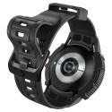 Kaitseümbris kellarihmaga Rugged Armor Pro, Samsung Galaxy Watch6 44mm, must, Spigen