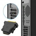 HD6 ADAPTER GNIAZDO HDMI-WTYK DVI GOLD
