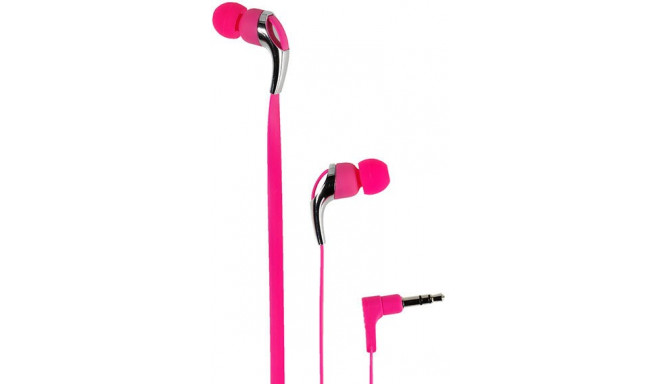 Vivanco headphones Neon Buds, pink (37306) (opened package)