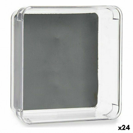 Sahtli sisu Korrastajat Kinvara W623312 Hall Ringlussevõetud plast 16 x 4,5 x 16 cm (24 Ühikut)