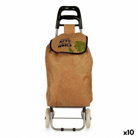 Ostukorv Kinvara WR3050-6A WR3050-6A Pruun Must Roheline 3,3 L 36 x 95 x 35 cm (10 Ühikut)