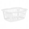 Basket White polypropylene 50 L 58 x 24 x 42 cm (12 Units)