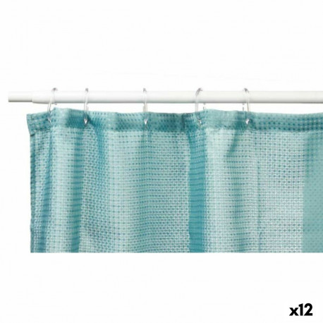 Duššikardin Berilo SC-POLY-UD1-GREEN SC-POLY-UD1-GREEN Türkiis-Roheline Polüester 180 x 180 cm 30 x