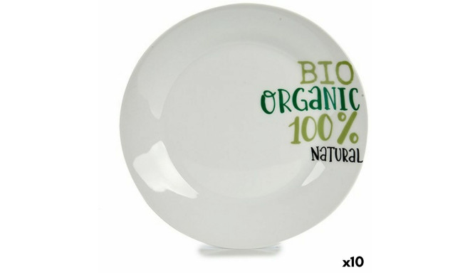 Deserta trauks Organic Porcelāns 19 x 2 x 19 cm (10 gb.)