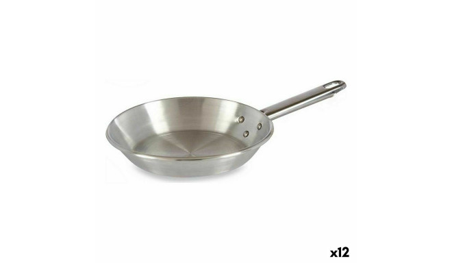 Pan Ø 18 cm Silver Aluminium (12 Units)