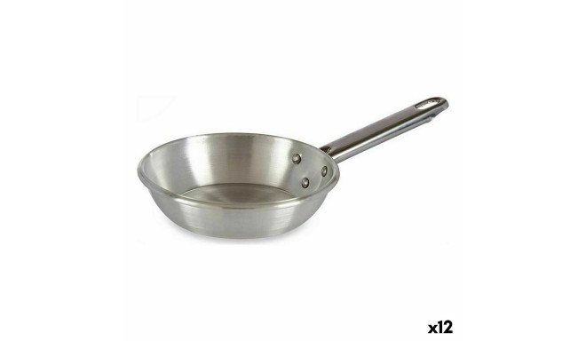 Pan Ø 14 cm Silver Aluminium (12 Units)