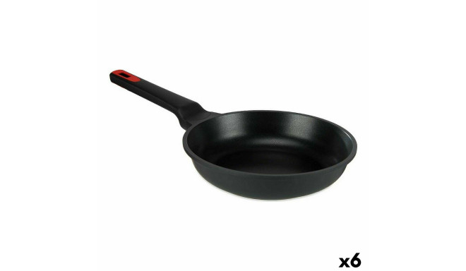 Pan Ø 26 cm Black Aluminium (6 Units)