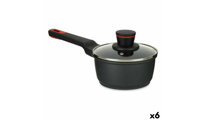 Kaanega Kastmepott Kinvara 77782 77782 Must Metall Alumiinium Bakeliit Valatud alumiinium Ø 16 cm 17