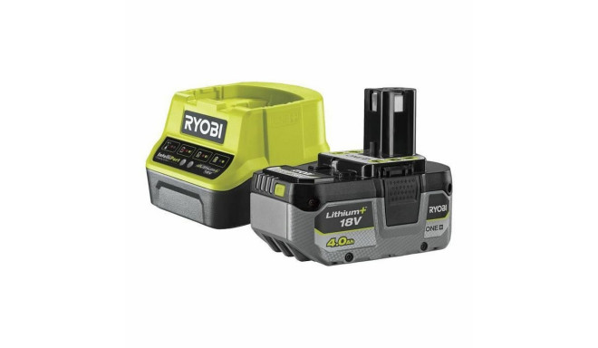 Charger and rechargeable battery set Ryobi 18 V 4 Ah