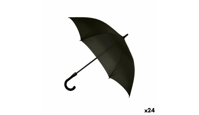 Umbrella Black Metal Cloth 100 x 100 x 84 cm (24 Units)