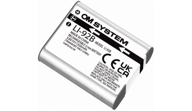 OM SYSTEM battery LI-92B
