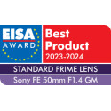Sony FE 50mm f/1.4 GM objektiiv