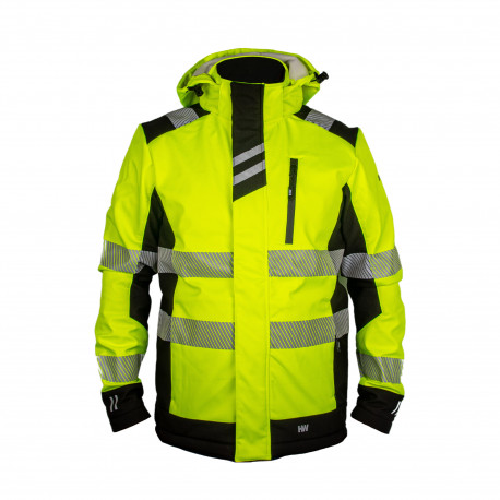 HW Tuscany softshell Hi-Vis kollane 2XL