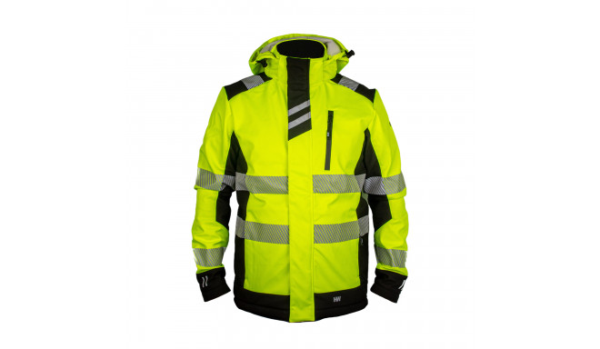 HW Tuscany softshell Hi-Vis kollane 3XL
