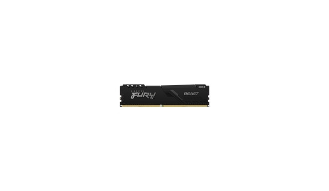 KINGSTON 16GB 3200MHz DDR4 CL16 DIMM 1Gx8 FURY Beast must