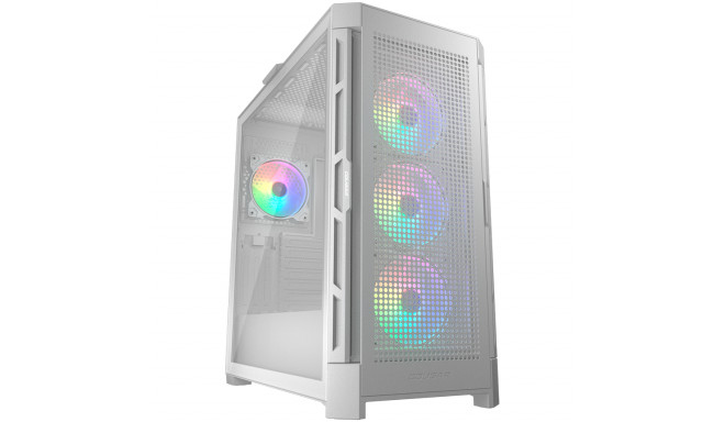 COUGAR DUOFACE PRO RGB PC Case, Mid Tower, White