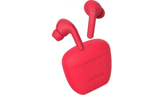 DEFUNC DFTRUEAUDIOR headphones/headset Red