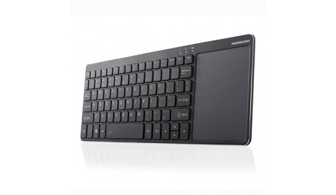 Modecom MC-TPK1 keyboard RF Wireless QWERTY English Black