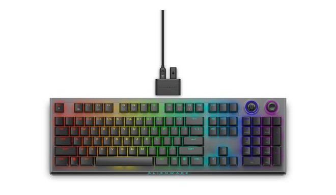 Alienware AW920K keyboard Gaming USB + RF Wireless + Bluetooth Grey