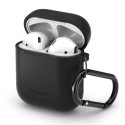 Spigen kaitseümbris Apple AirPods, must