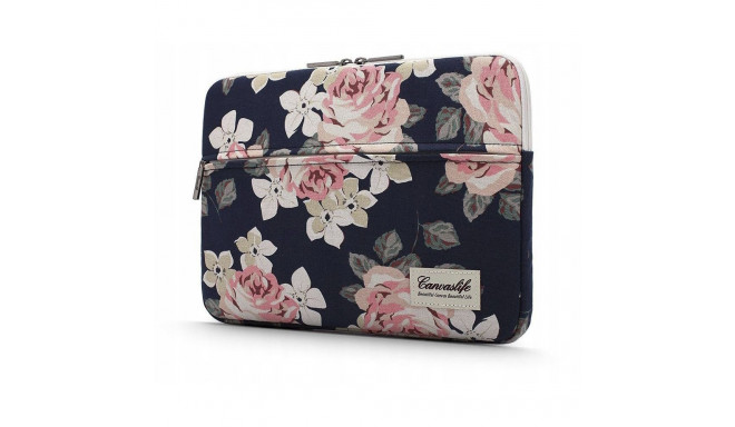 CANVASLIFE SLEEVE LAPTOP 15-16 NAVY ROSE