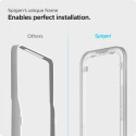 Spigen kaitseklaas Alm Glass FC iPhone 13/13 Pro/14, must