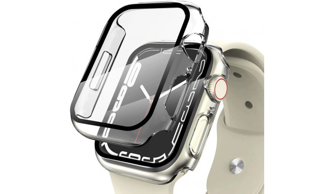 TECH-PROTECT DEFENSE360 APPLE WATCH 7 / 8 / 9 (45 MM) CLEAR